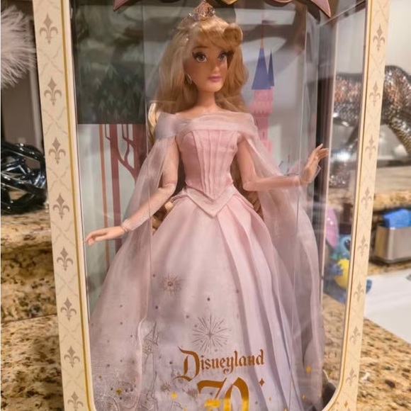 Disney Princess Doll in Pink Gown